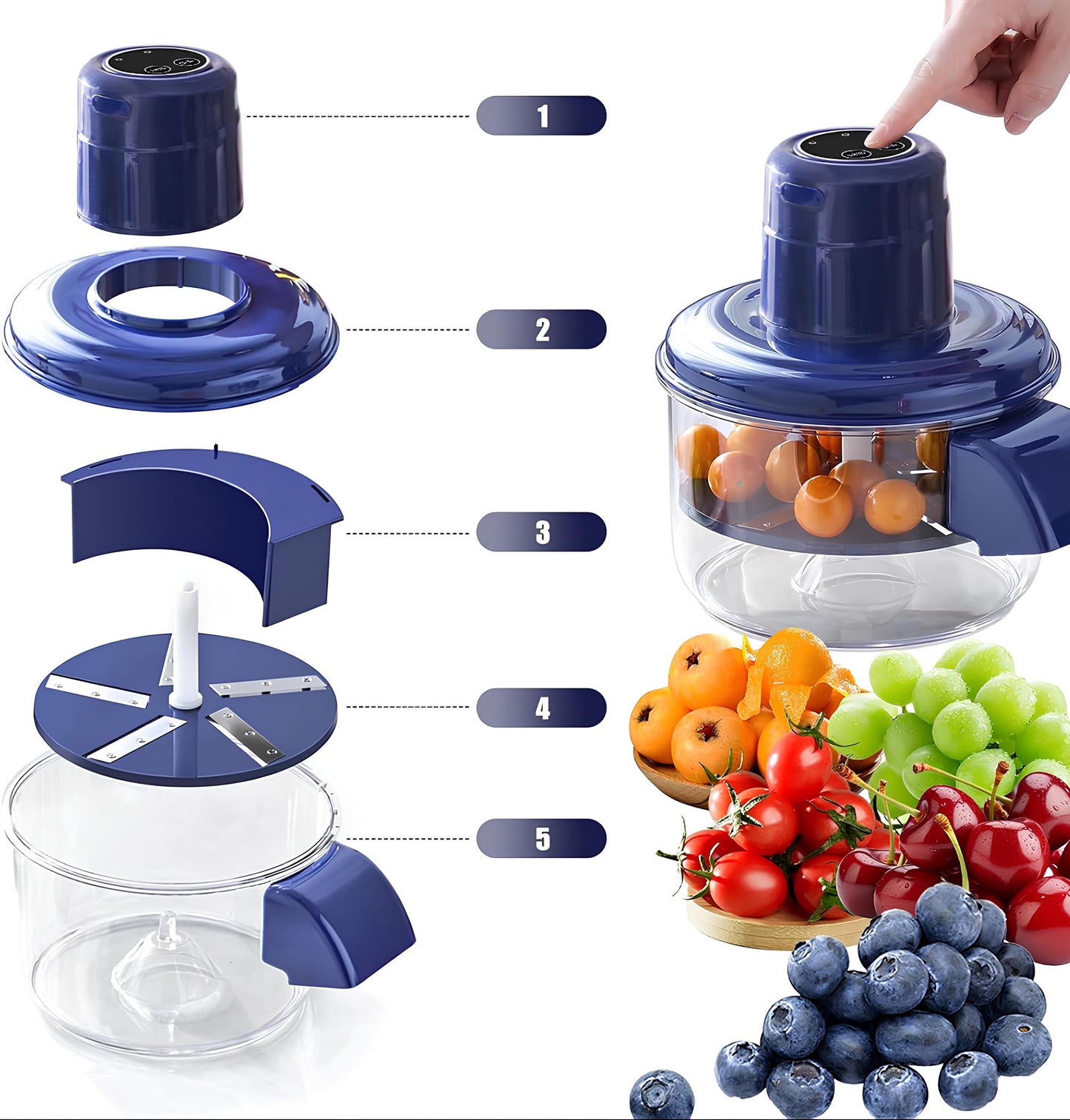SkinOff™ – Éplucheur de Fruits Automatique