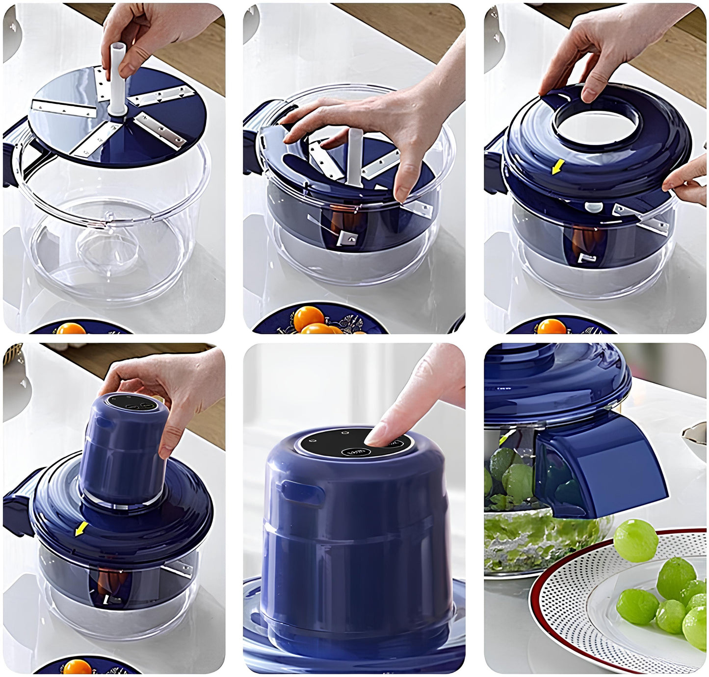 SkinOff™ – Éplucheur de Fruits Automatique