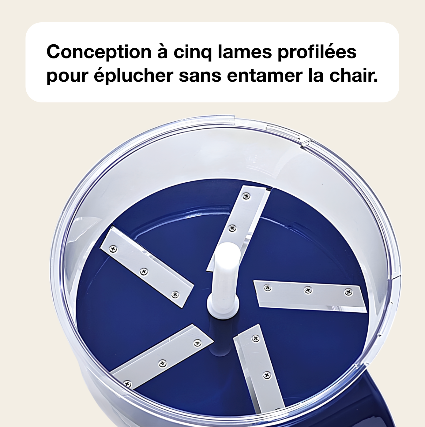 SkinOff™ – Éplucheur de Fruits Automatique