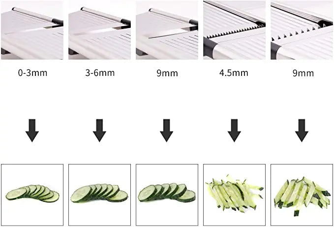 SlicePro™ – Mandoline Professionnelle Inox