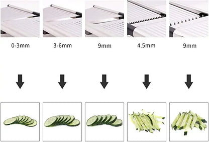 SlicePro™ – Mandoline Professionnelle Inox