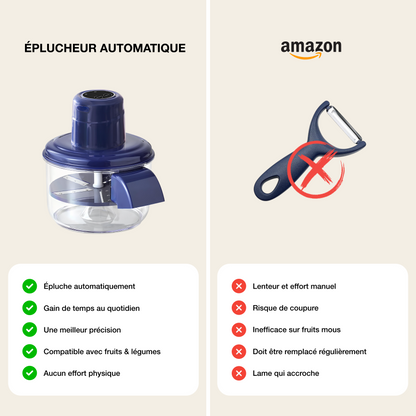 SkinOff™ – Éplucheur de Fruits Automatique